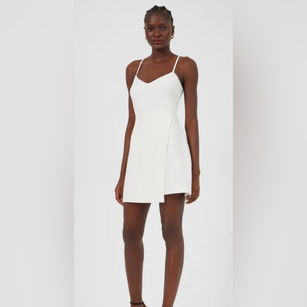 White French Connection Graduation Dress